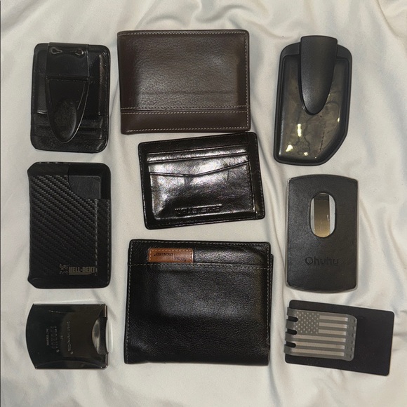 Men’s Wallets and Money Clips Bundle - Picture 2 of 10